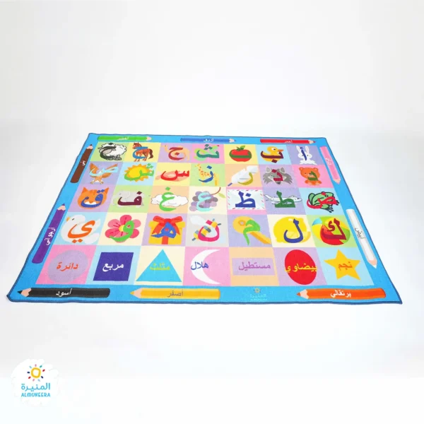 Arabic Alphabet Rug - Image 4