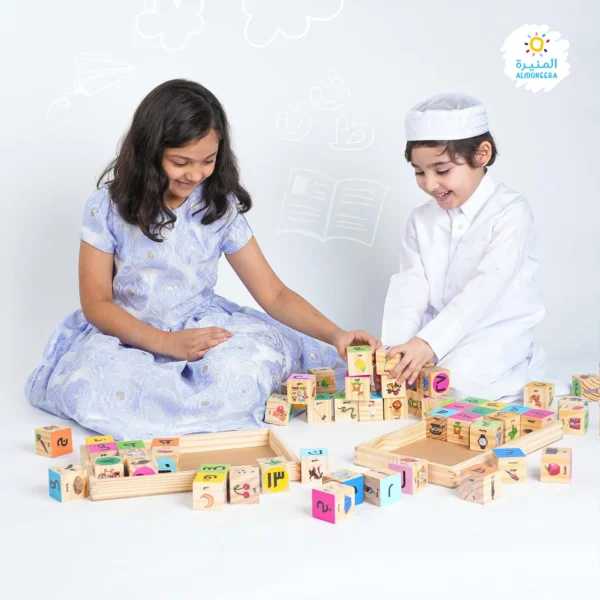 Arabic Language Wooden Blocks - Image 5