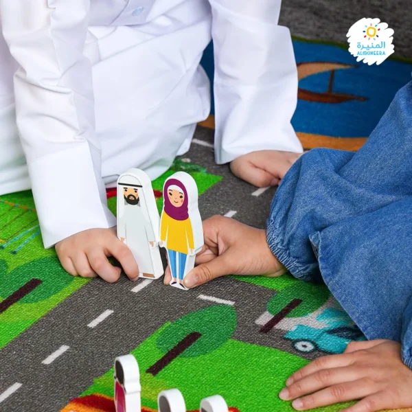 Arabic City Activity Rug - Image 6